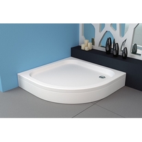 Cadita de dus Kolpasan, Ontex, 90 x 90 cm , semirotunda